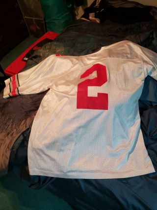 REAL Nike Ohio State OSU Buckeyes Terrelle Pryor 2 Authentic Throwback Jersey L 5