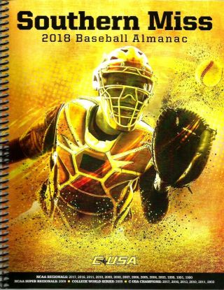 2018 Southern Mississippi Golden Eagles Baseball Media Guide