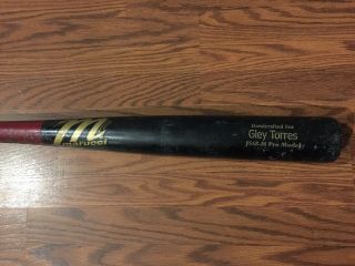 Authentic Game - Gleyber Torres York Yankees Marucci Bat,  06/01/18