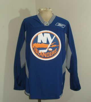 Mens Reebok York Ny Islanders Blue Authentic Nhl Hockey Sports Jersey Xl