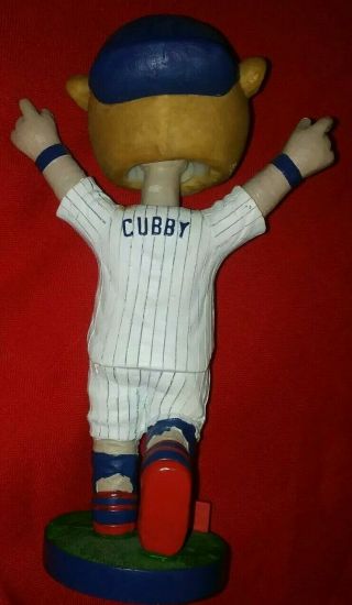 BOBBLEHEAD CUBBY MASCOT nodder Daytona Cubs Chicago Cubs bobble head coca cola 4