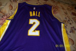 Fanatics Authentic 4XL Lonzo Ball LA Lakers 2 Jersey 2