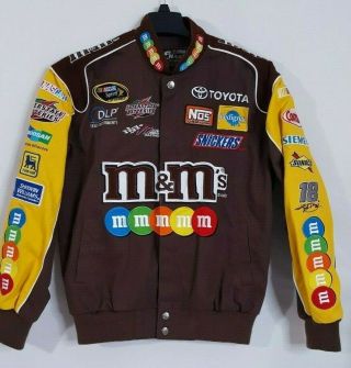 18 Kyle Busch Nascar Jacket - 33 Patches & Embroidery - Spectacular - Sz S M&m