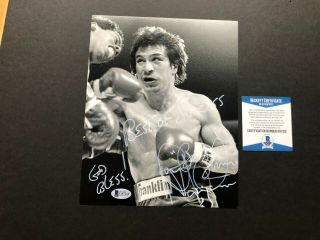 Ray Mancini Hot Signed Autographed Boxing Legend 8x10 Photo Beckett Bas