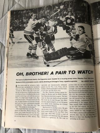 Sports Illustrated March 29,  1971.  Mr Go And Mr No 5