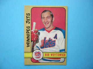 1972/73 O - Pee - Chee Wha Hockey Card 325 Bob Woytowich Ex/nm Nm Sharp 72/73 Opc