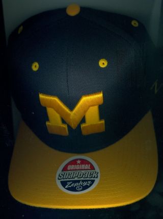 2019 College World Series Cws Michigan Wolverines Hat Cap Snapback