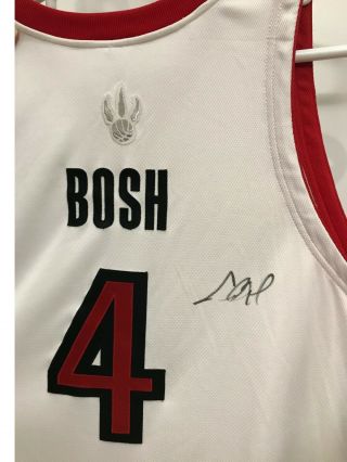 NBA Bosh Raptors Jersey - Authentic,  Game Worn,  and Signed,  Season ' 06 - ' 07. 2