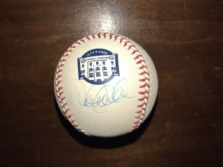 Derek Jeter Signed Baseball Old Yankee Stadium Last Year Commemorative