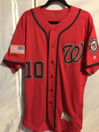 Stephen Drew Washington Nationals 4th Of July Game Jersey