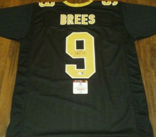 Drew Brees Orleans Saints Signed Jersey Size Xl W/