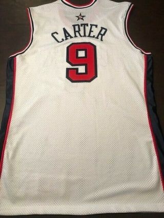 Vince Carter 2000 Game - Issued Olympic Jersey