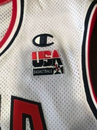 VINCE CARTER 2000 GAME - ISSUED OLYMPIC JERSEY 4