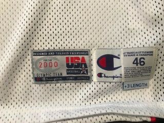 Ray Allen 2000 game - issued OLYMPIC JERSEY 3