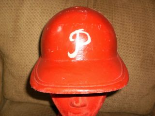 Johnny Callison Philadelphia Phillies Game Worn Baseball Batting Helmet 1960 