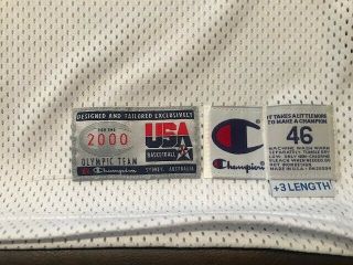 Jason Kidd game - issued 2000 OLYMPIC JERSEY 2