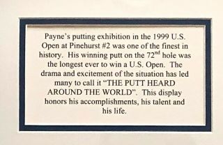 PAYNE STEWART 1999 US OPEN GOLF TRIBUTE TO A CHAMPION - SPRING 50 5