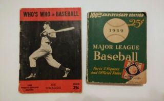 1939 Major League 100th Edition/1942 Who 