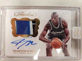 2017 - 18 Flawless Encased Shaquille O 