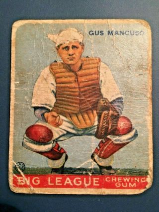 1933 Goudey Baseball Card,  41,  Gus Mancuso,  York Giants