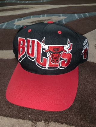 Chicago Bulls Vintage G Cap Wave Snapback Nba Michael Jordan 90s