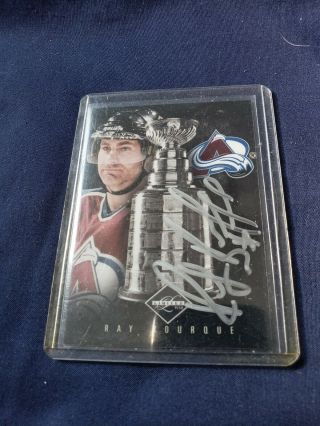 2011 - 12 Limited Stanley Cup Signatures Auto Ray Bourque 