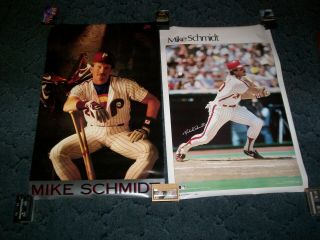 2 Mike Schmidt Posters Nike & Sports Illustrated EX, 3