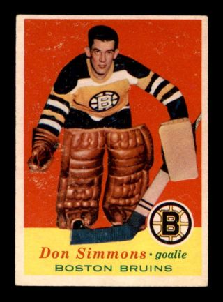 1957 Topps 14 Don Simmons Rc Ex,  X1715926