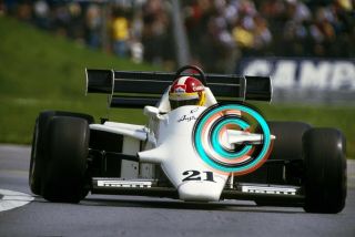 Racing 35mm Slide F1,  Huub Rothengatter - Spirit 1984 Austria Formula 1