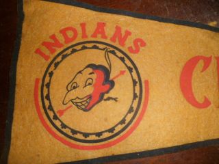 GOOD INDIANS CLEVELAND 1940S - 1950S PENNANT 2