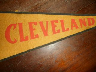 GOOD INDIANS CLEVELAND 1940S - 1950S PENNANT 3