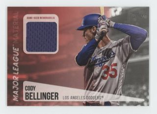 2019 Topps Series 2 Cody Bellinger Gu Relic Los Angeles Dodgers