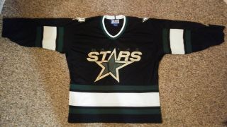Vintage Dallas Stars Starter Nhl Hockey Jersey Men 