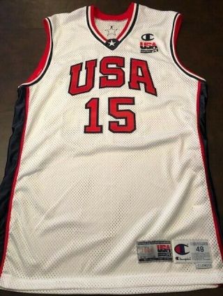 SHAREEF ABDUR - RAHIM game issued OLYMPIC JERSEY 2