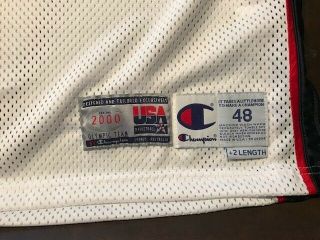 SHAREEF ABDUR - RAHIM game issued OLYMPIC JERSEY 3