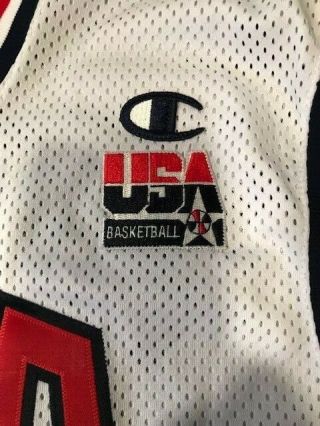 Alonzo Mourning game - issued 2000 Olympic jersey 4