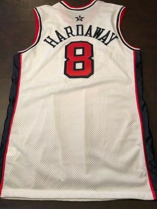 Tim Hardaway Game - Issued 2000 Olympic Jersey