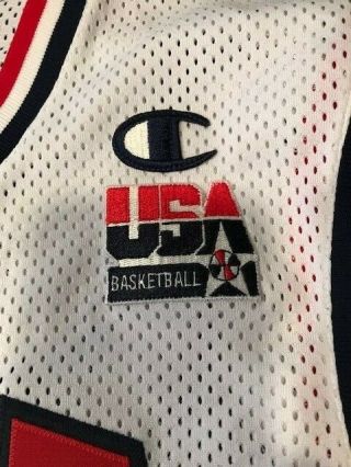 TIM HARDAWAY game - issued 2000 OLYMPIC JERSEY 4