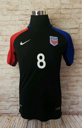 Nike 2016 Clint Dempsey 8 Usa Soccer Jersey Mens Size M