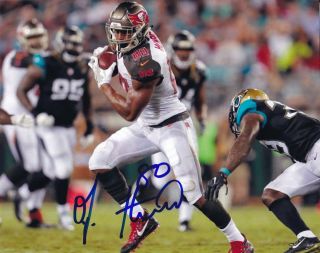 Tampa Bay Buccaneers O.  J.  Howard Signed 8 X 10 Photo W
