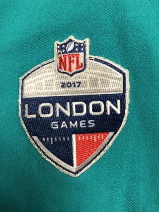 Lawrence Timmons Game Worn Miami Dolphins Jersey London Saints 10/1/17 Psa Dna 4