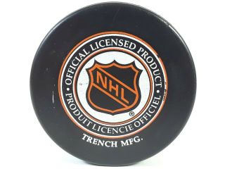 Vintage Anaheim Mighty Ducks Official NHL Hockey Puck Trench MFG Slovakia 2
