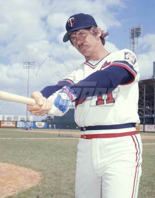 1976 Topps Baseball Color Negative.  Steve Brye Twins