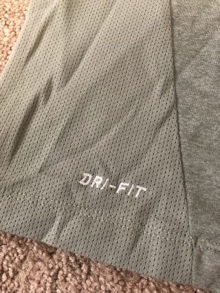 Men ' s Nike Dri - Fit USA Soccer Training Jersey Small Gray Red T Shirt 3