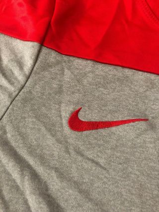 Men ' s Nike Dri - Fit USA Soccer Training Jersey Small Gray Red T Shirt 5