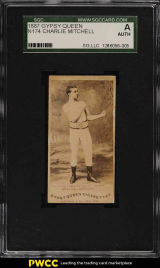 1887 N174 Gypsy Queen Boxing Charlie Mitchell Sgc Auth (pwcc)