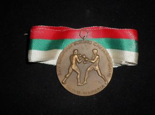 Wow 1983 European Box Boxing Champ 3rd Place Bronze Medal Award Winner Bulgaria