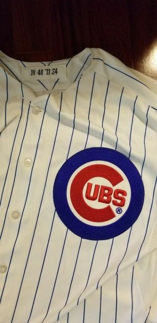 Chicago cubs 2001 gu jersey geovany soto majetic ron santo patch steiner mlb 2