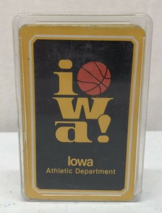 Iowa Hawkeyes Basketball Athletic Department Deck Of Playing Cards