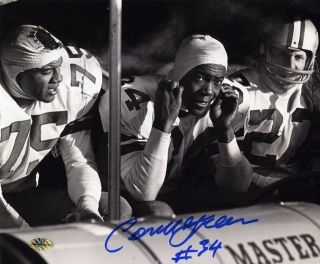 Cornell Green Dallas Cowboys Autographed 8x10 (ice Bowl)